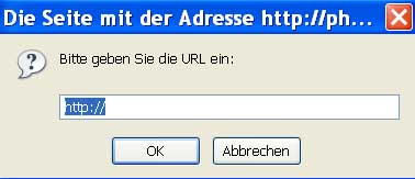 Eingabefenster